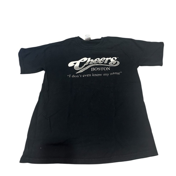Gildian Boston “Cheers Boston I don’t even know my name” Navy Blue Medium - Picture 1 of 6